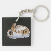 Calico Rabbit Schlüsselanhänger (Rückseite)