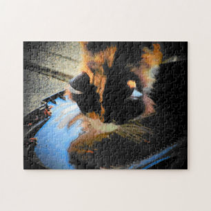 Calico Regenwasser Puzzle