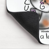 Calico RESCUE...es ist eine Liebe Sache! Mousepad (Ecke)
