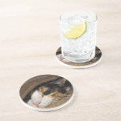 Calico Taco Getränkeuntersetzer (Seite)