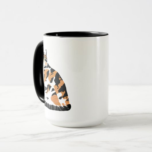 Calico Tasse (Vorderseite Links)