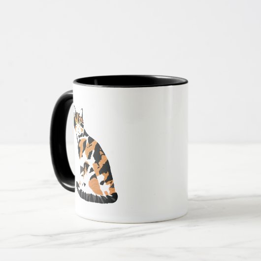 Calico Tasse (Vorderseite Links)