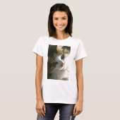 Calico Tiger Cat T-Shirt (Vorne ganz)