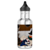 Calico und Snowmen Wasserflasche (Rechts)