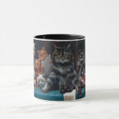 Calico und Tabby Kittens ・ H. Maguire ・ Tasse (Zentrum)