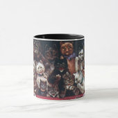 Calico und Tabby Kittens ・ H. Maguire ・ Tasse (Zentrum)