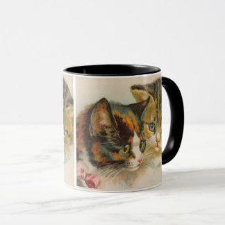 Calico und Tabby Kittens ・ H. Maguire ・ Tasse