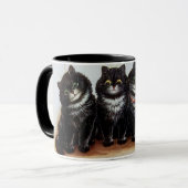 Calico und Tabby Kittens ・ H. Maguire ・ Tasse (Vorderseite Links)