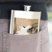 Calico-Ziege Flachmann (Beispiel)