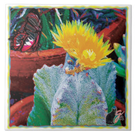 Caliente Cactus Keramik Tile Fliese