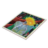 Caliente Cactus Keramik Tile Fliese (Seite)