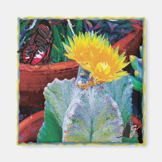 Caliente Cactus Magnet (Vorne)