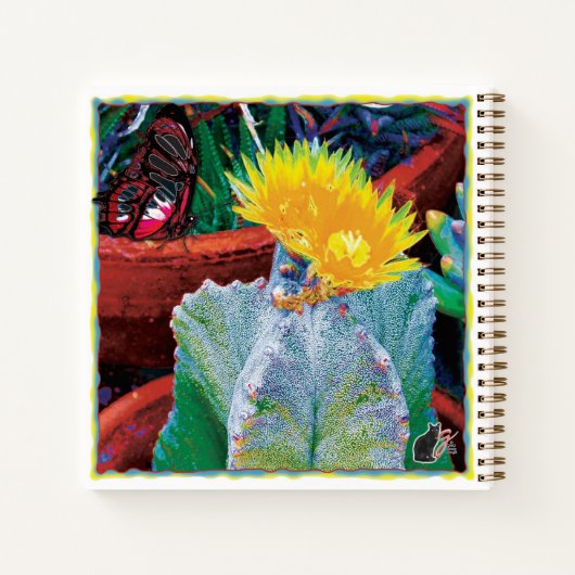 Caliente Cactus  Notizblock (Rückseite)