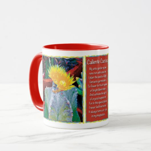 Caliente Cactus Tasse (Vorderseite Links)