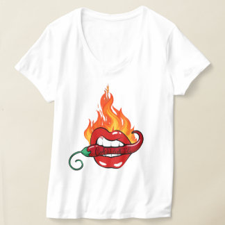 Caliente (heiß) Women's V-Neck T - Shirt