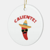 Caliente Pepper Keramik Ornament (Links)