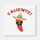 Caliente Pepper Magnet (Vorne)