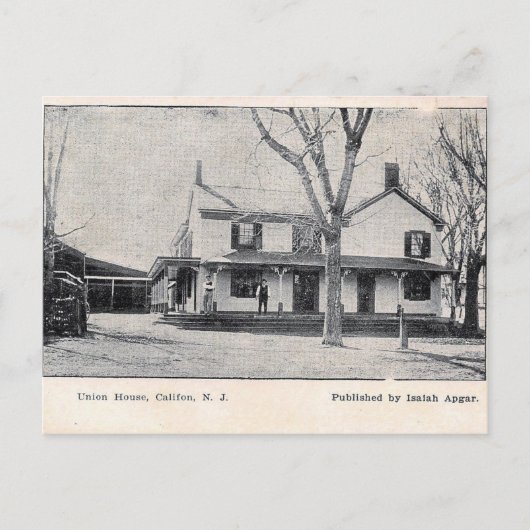 Califon, New Jersey, Vintage Postkarte (Vorderseite)