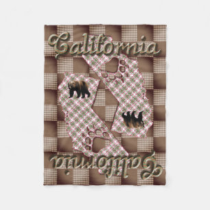 California2025-klein Fleecedecke