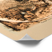 California 1849 Gold Rush Pioneers Souvenir Art Poster (Ecke)