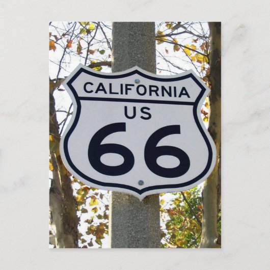 California 66 Postcard Postkarte (Vorderseite)