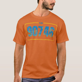 California 90746 Zipcode BG T-Shirt