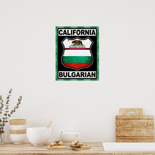 California American Poster Print (Küche)