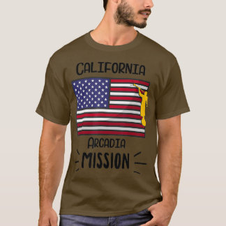 California Arcadia Mormon LDS Mission Missionary T-Shirt