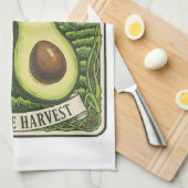 California Avocados Kitchen Towel Geschirrtuch (Viertel Falte)