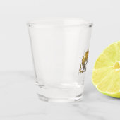 California Bärenschussglas Schnapsglas (Links)