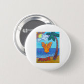 California Beach Angel Button (Vorne & Hinten)