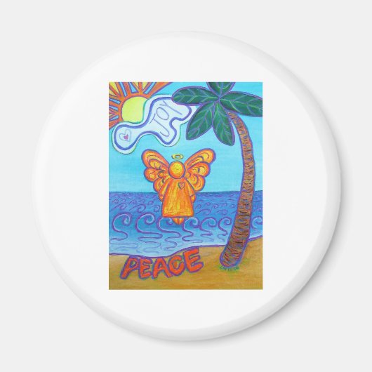 California Beach Angel Magnet (Vorne)