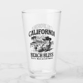 California Beach Bliss auf Cali Shoes Glas (Vorderseite)
