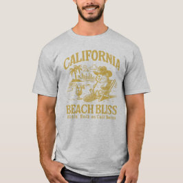 California Beach Bliss auf Cali Shoes T-Shirt
