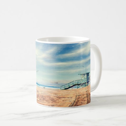 California Beach Kaffeetasse (VorderseiteRechts)