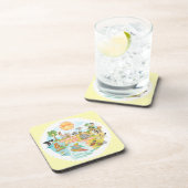 California Beach Life Getränkeuntersetzer (Rechte Seite)