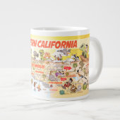 California Beach Life Jumbo-Tasse (Vorderseite Rechts)