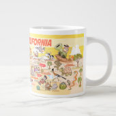 California Beach Life Jumbo-Tasse (Rechts)