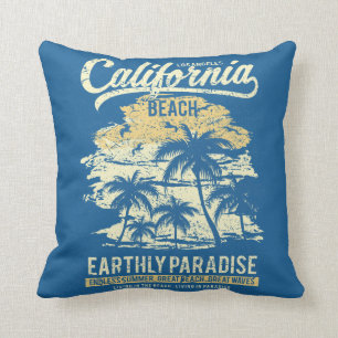 California Beach Living in Paradise Endless Summer Kissen