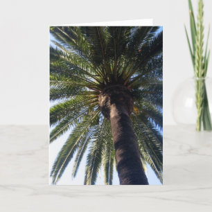California Beach Palm Custom Foto Grußkarten Karte