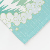 California Beach Paradise Fleecedecke (Ecke)