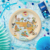 California Beach Paradise Pappteller (Party)