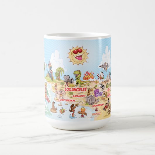 California Beach Paradise Tasse (Mittel)