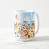 California Beach Paradise Tasse (VorderseiteRechts)