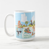 California Beach Paradise Tasse (Links)