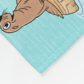 California Beach Party Fleece Blanket (Ecke)