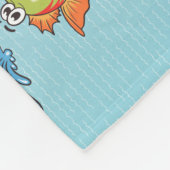 California Beach Party Fleecedecke (Ecke)