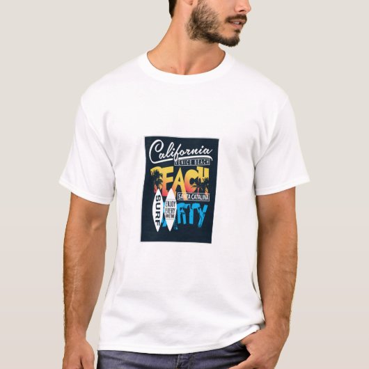 California Beach Party T-Shirt (Vorderseite)