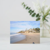 California Beach Postcard Postkarte (Stehend Vorderseite)