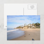 California Beach Postcard Postkarte (Vorne/Hinten)